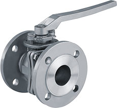 2PC Flanged Ball Valve