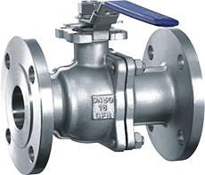 2PC ANSI Flanged Ball Valve With (High Mounting Pad)