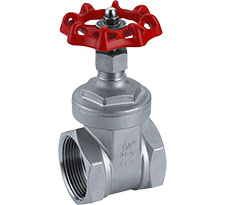 Stainless Steel Female Gate Valve (Plumbing Type)